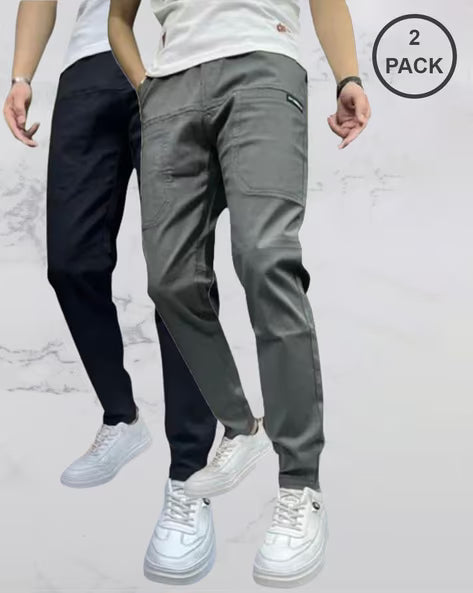 Free Size Track Pant for Men – BUY ONE GET ONE FREE Solid Men Track Pants🔥